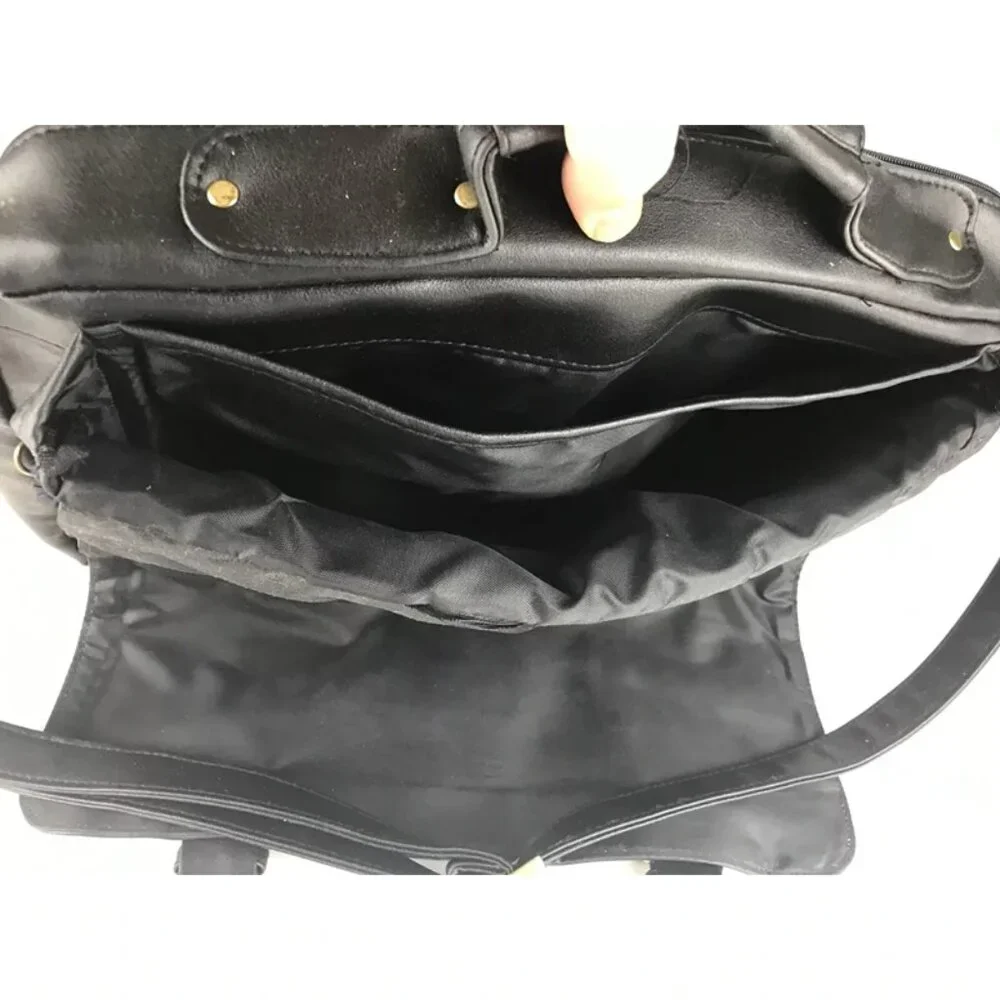 Original Carriage Collection Unisex‎ Adults Black Shoulder Strap Messenger Bag